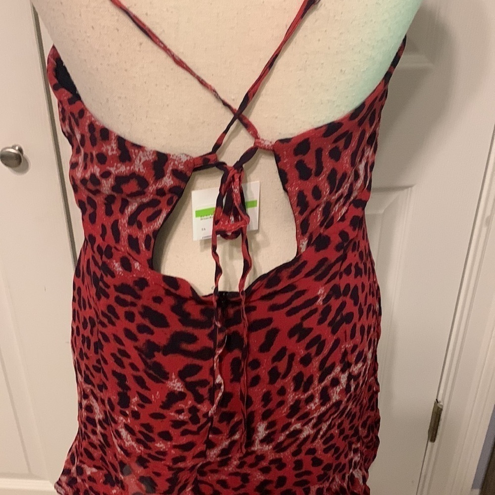 Bardot Leopard Frill Dress - Picture 8 of 11